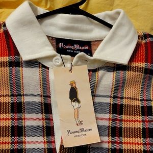 NWT -  Rare Rowing Blazers Plaid Polo Shirt